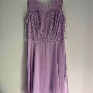 BeryLove Lavender Lace Dress